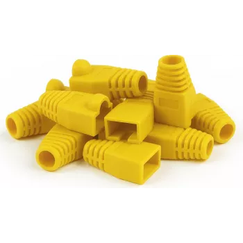 Gaine de serrage RJ45 DSIT DANICOM jaune lot de 10