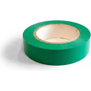 Ruban isolant électrique PVC DSIT DC-Tape-Green 19 mm x 10 m vert