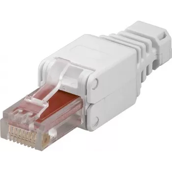 Connecteur réseau RJ45 UTP CAT6 sans outil DSIT DANICOM pour câble rigide et souple (DC-RJ45-UTP6-TL)