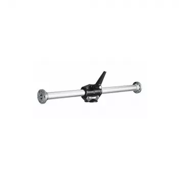 Bras latéral Manfrotto 131D pour pied d'éclairage / barre transversale - bras aluminium 30 cm avec deux ergots 16 mm, capacité de charge 5 kg