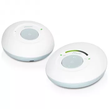 Babyphone DECT Alecto DBX110 avec mode Full ECO, blanc/bleu