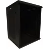 Armoire rack serveur murale DSIT 15U 19 pouces avec porte vitrée et côtés perforés 600x600x770 mm