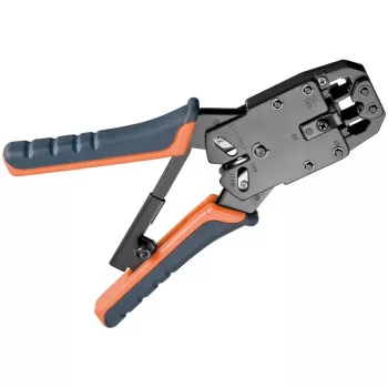 DSIT DC-TOOL-RJ45PRO Professional Crimping Tool for RJ45 Connectors with Cable Cutter and Stripper