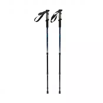 CMP Bern Bâtons de trekking 3B36297 M916, noir/bleu