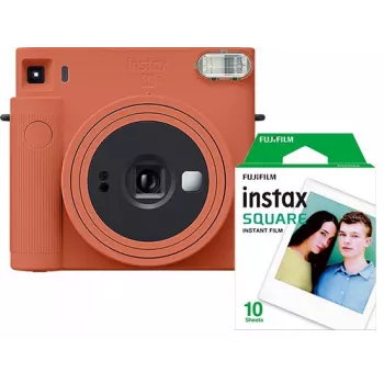 Appareil photo instantané Fujifilm Instax Square SQ1, orange terracotta, avec film (70100148679)