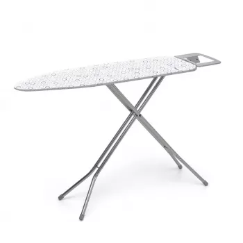 Rayen Table à repasser pliante 113 x 34 cm avec hauteur réglable et repose-fer