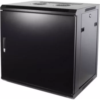 Baie serveur murale DSIT DS6409M 9U 600x450x500 mm avec porte métallique