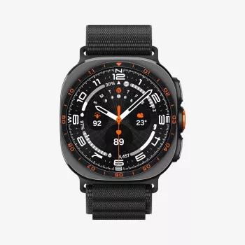 Bracelet Spigen WBF1 pour Samsung Galaxy Watch Ultra 1/2 2024-2026 (47mm) noir
