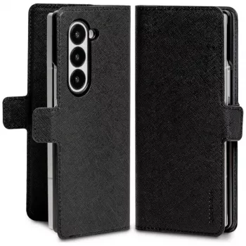 Coque portefeuille Mercury Premium Wallet Diary pour Samsung Galaxy Z Fold8 Ultra - noir