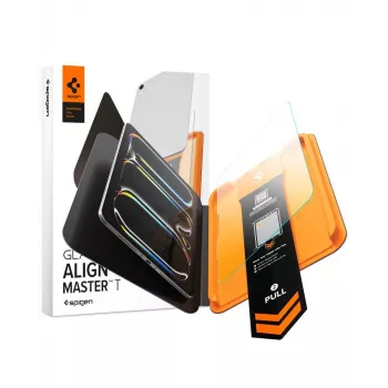 Protection d'écran en verre trempé Spigen AlignMaster Glas.tR pour iPad Pro 11 (2024-2025), transparent