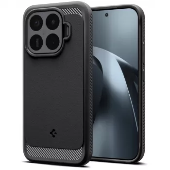 Coque SPIGEN Rugged Armor pour Xiaomi 17T Pro, noir mat, ACS11869