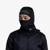 BUFF DryFlx Pro Cagoule - noir, stretch 4 directions sans coutures, thermique, réfléchissante