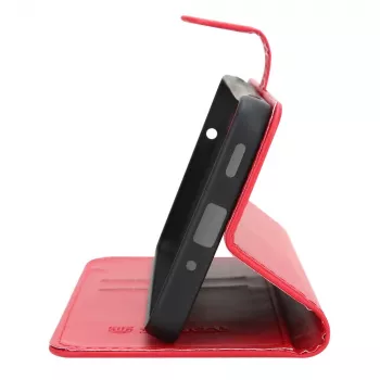 Étui à rabat Tactical Book Cover Field Notes pour Samsung Galaxy A27 5G, rouge