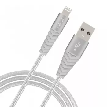 Câble de charge et de synchronisation Joby Lightning, 1,2 m, argent (JB01814-BWW)