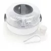 Stérilisateur de biberons micro-ondes Alecto BW-04 Blanc