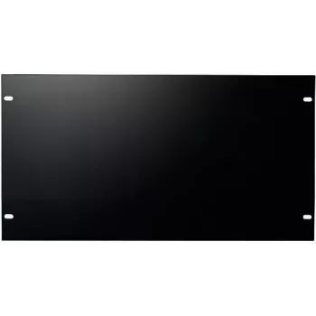 Panneau cache 19 inch DS-IT 6U acier noir (DS-Blind6)