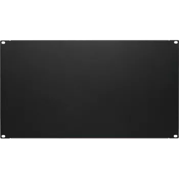 Panneau cache 19 inch DS-IT 6U acier noir (DS-Blind6)
