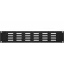 Panneau cache perforé DSIT 19 inch 2U Noir (DS-Blind2-perf)