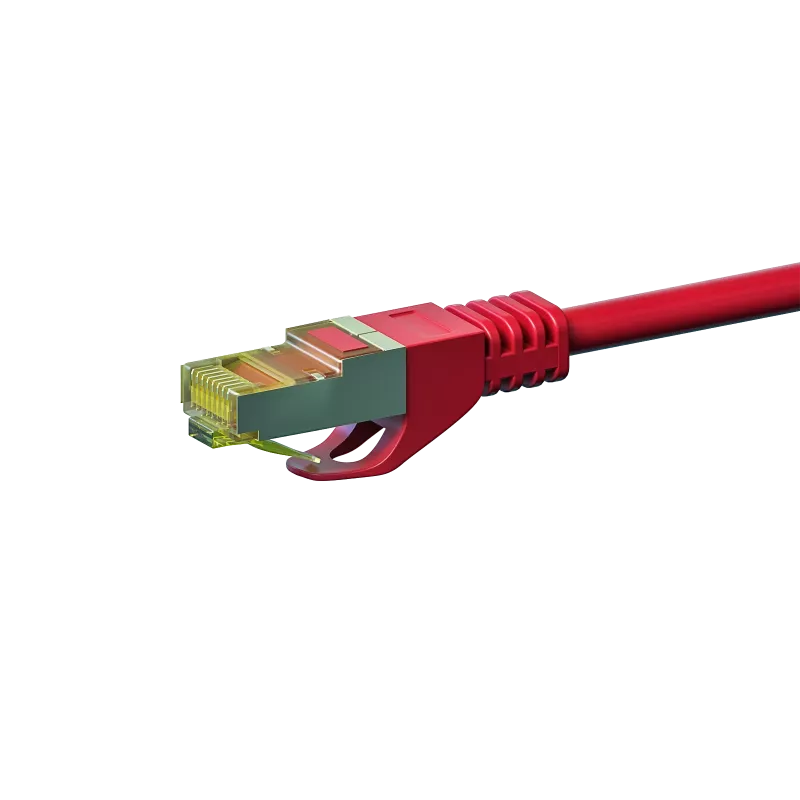Câble patch DSIT DC-75-200 Cat.7 S/FTP, 20 m, rouge