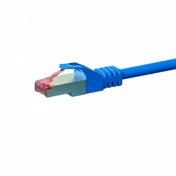 Câble réseau DSIT DC-S64-010 CAT6 S/FTP LSOH, 1 m, bleu