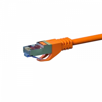 Câble réseau DSIT CAT 6a S/FTP LSOH 15 m orange (DC-6A6-150)