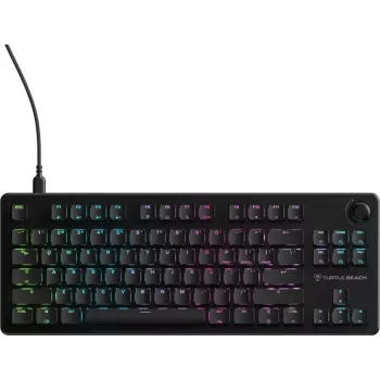 Clavier gaming mécanique Turtle Beach Vulcan II TKL Linear, disposition US, noir