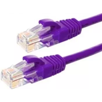 Câble réseau patch DSIT CAT6 U/UTP, 1,5 m, violet, 100% cuivre