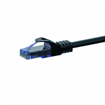 Câble réseau DSIT CAT6a 100 % cuivre - U/UTP - 10 mètres - noir (DC-U6A0-100)