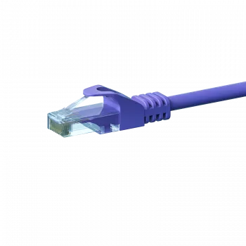 Câble réseau DSIT CAT 6 U/UTP 1 m violet CCA