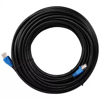 Câble extérieur DSIT DANICOM CAT6 UTP – 10 m – noir (DC-OUT-C60-100)