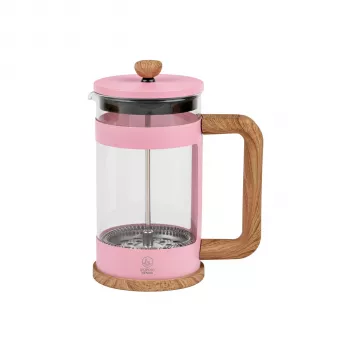 Cafetière et théière French Press Leopold Vienna Franca, rose, 600 ml