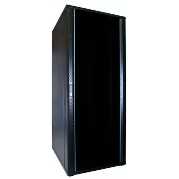 Armoire baie serveur DSIT DS8042 42U 19 pouces avec porte en verre trempé, 800x1000mm, noir