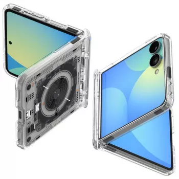 Coque SPIGEN Ultra Hybrid Pro MagSafe pour Samsung Galaxy Z Flip8 Neo One – transparente