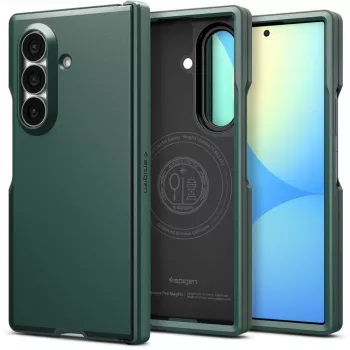 Coque Spigen Tough Armor Pro MagSafe pour Samsung Galaxy Z Fold 8 Ultra - Abyss Green