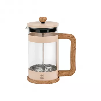 Cafetière et théière à piston Leopold Vienna Franca Sand 600 ml