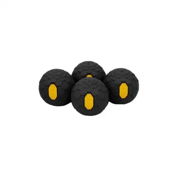 Ensemble de pieds boules Vibram Helinox 45 mm - noir (lot de 4)