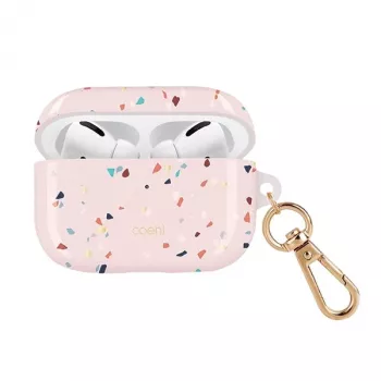 UNIQ Coehl Terrazzo Coque pour Apple AirPods Pro – Rose poudré