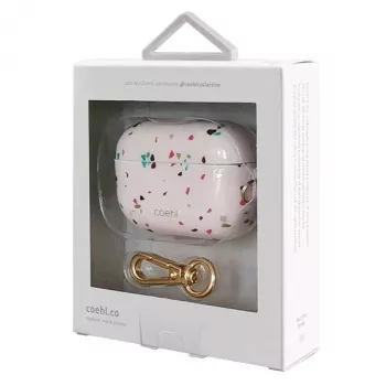 UNIQ Coehl Terrazzo Coque pour Apple AirPods Pro – Rose poudré