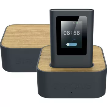 Routeur 5G Wi-Fi 6 Strong HOPI-5G-DM6 AX3000 bi-bande, port 2.5G, Nano SIM, noir