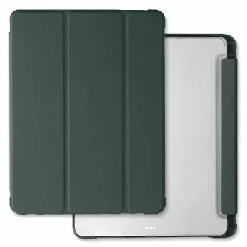 Coque arrière transparente Mercury pour iPad Pro 11 M4 2024 / M5 2025 - Vert foncé