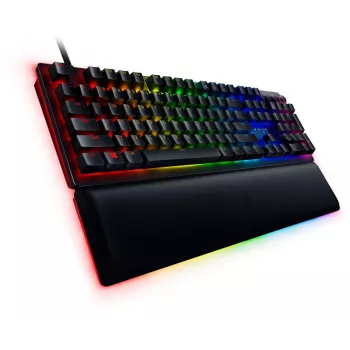 Clavier gamer filaire Razer Huntsman V2, commutateurs optiques analogiques, disposition nordique, RGB, noir (RZ03-03610600-R3N1)