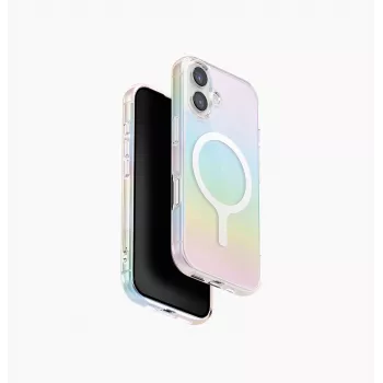 Coque de chargement UNIQ Iridescia Magclick pour iPhone 17 - Holo Quartz