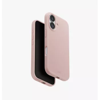 Coque de chargement UNIQ Lino Magclick pour iPhone 17 - Rose