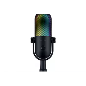 Microphone à condensateur USB RAZER Seiren V3 Chroma 32 bits DSP avec éclairage RGB - noir