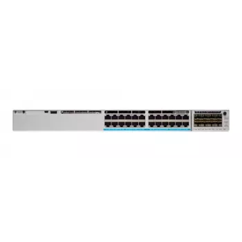 Switch réseau Cisco Catalyst 9300L Mini 48 ports 8 mGig Network Advantage avec 4x uplinks 25G