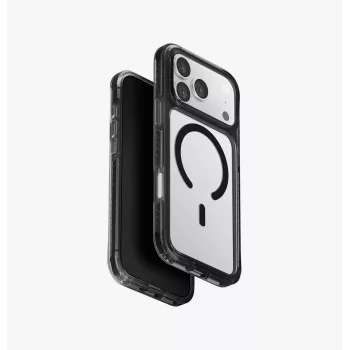 UNIQ Combat Coque pour iPhone 17 Pro Max avec charge Magclick - Noir