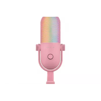 Microphone à condensateur USB Razer Seiren V3 Chroma 32 bits DSP - rose quartz