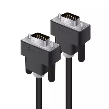 ALOGIC VGA-MM-02 Câble VGA vers VGA mâle 2 m avec audio, noir