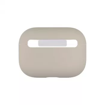 UNIQ Lino Coque en silicone pour Apple AirPods Pro - Beige Ivory