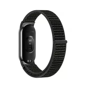 Tech-Protect Bracelet en nylon pour Xiaomi Smart Band 8/9/10, noir